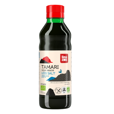 Sos Tamari 25% mniej soli BIO 250ml