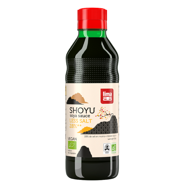 Sos sojowy shoyu mniej soli BIO 250ml