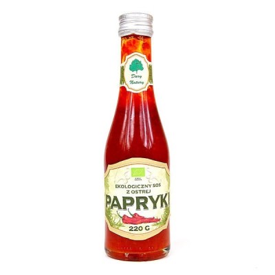 Sos z ostrej papryki chili BIO 220g