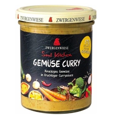 Sos orientalny warzywne curry bezglutenowy BIO 370g