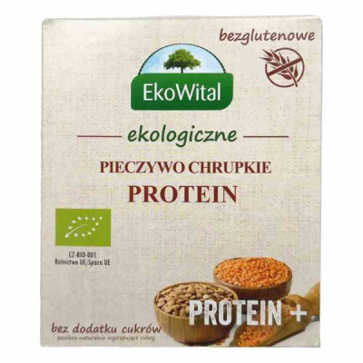 Pieczywo chrupkie PROTEIN bezglutenowe BIO 100g