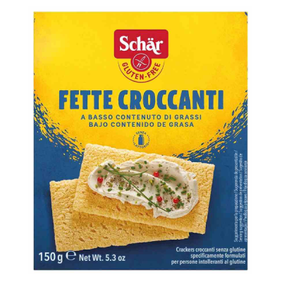 Fette croccanti pieczywo chrupkie bezglutenowe 150g