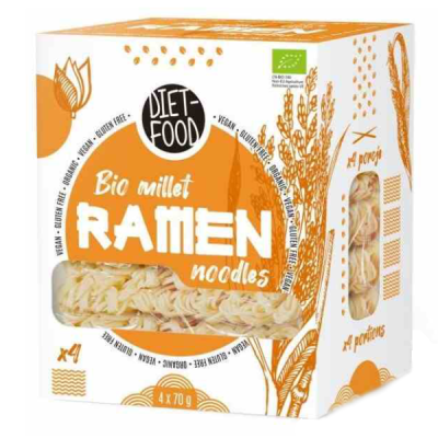 Makaron jaglany Ramen 100% bezglutenowy BIO 280g