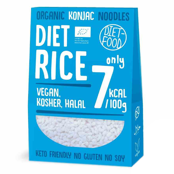 Makaron rice shirataki bezglutenowy BIO 300g