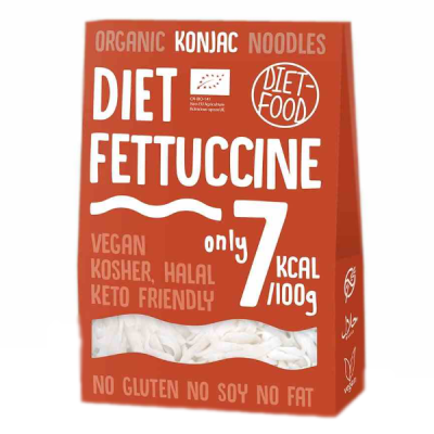 Makaron fettuccine shirataki bezglutenowy BIO 300g