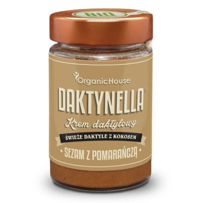 Daktynella sezam z pomarańcza 190g