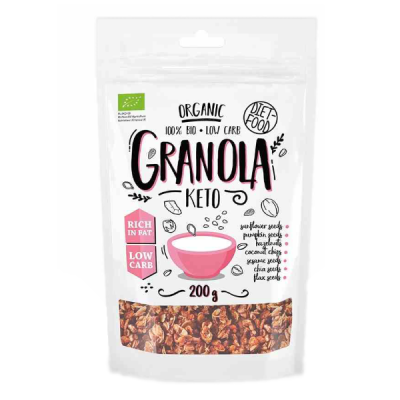 Keto granola BIO 200g