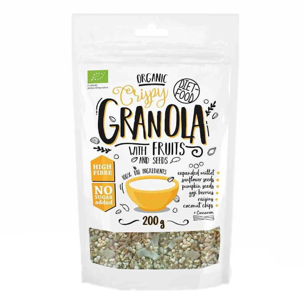 Granola owocowa BIO 200g