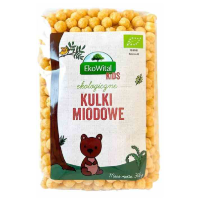 Kulki miodowe BIO 300g