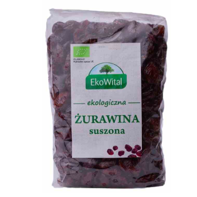 Żurawina suszona BIO 500g