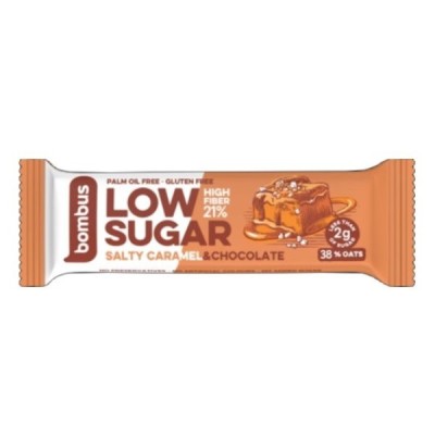 Baton Low Sugar słony karmel czekolada bezglutenowy 40g