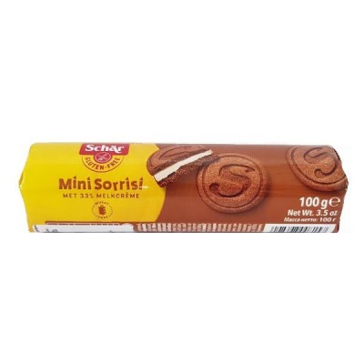 Mini Sorrisi - bezglutenowe markizy z kremem mlecznym 100g