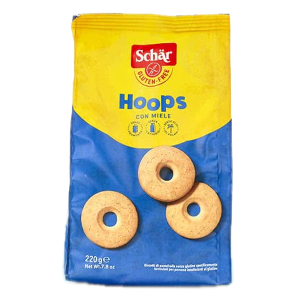 Hoops - ciasteczka z miodem bezglutenowe 220g