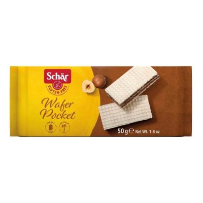 Wafer Pocket  wafelki orzechowe bezglutenowe 50g