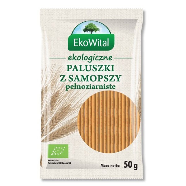 Paluszki z samopszy pełnoziarniste BIO 50g