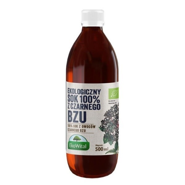 Sok z czarnego bzu BIO 500ml