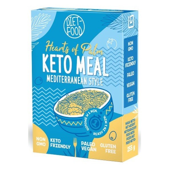 Keto Posiłek z Serc Palmy danie śródziemnomorskie 255g