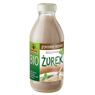 Żurek gryczany razowy bezglutenowy koncentrat BIO 320ml