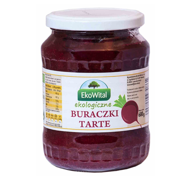 Buraczki tarte BIO 680g