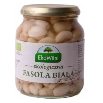 Fasola biała w zalewie BIO 360g