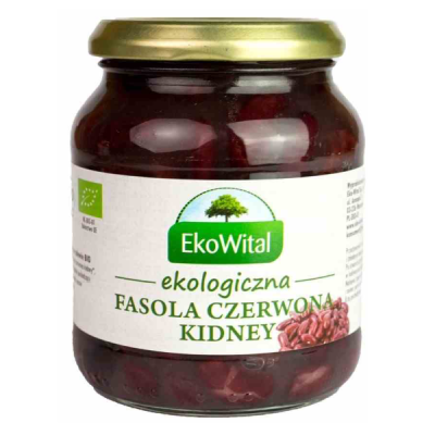 Fasola czerwona kidney w zalewie BIO 360g