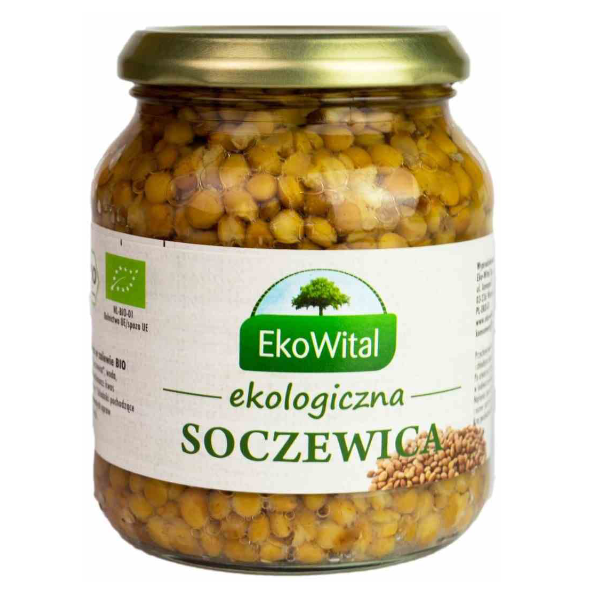 Soczewica w zalewie BIO 360g