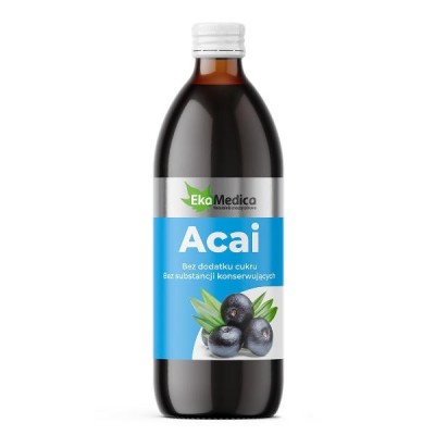 Sok z jagody acai 100% bez cukru 500ml