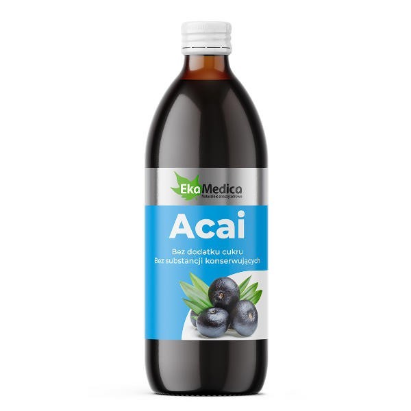 Sok z jagody acai 100% bez cukru 500ml