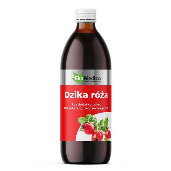 Dzika róża bez cukru 500ml