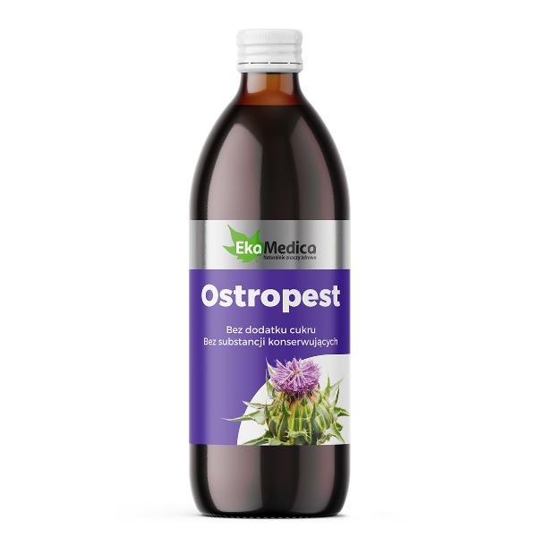 Sok z ostropestu bez cukru 500ml