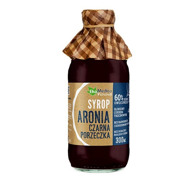 Syrop Aronia i Czarna Porzeczka - 300ml