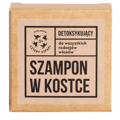 Detoksykujący szampon w kostce 75g