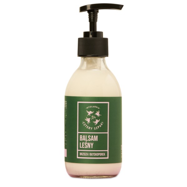 Balsam do ciała Leśny - Brzoza i Błyskoporek 210ml