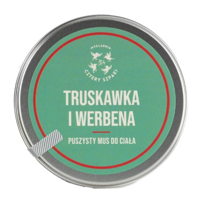 Mus do ciała truskawka i werbena 150ml