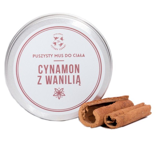 Mus do ciała cynamon z wanilią 150ml