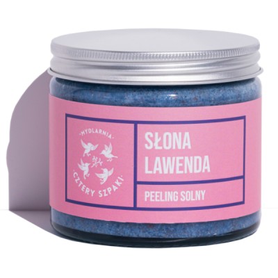 Peeling solny do ciała słona Lawenda 250ml