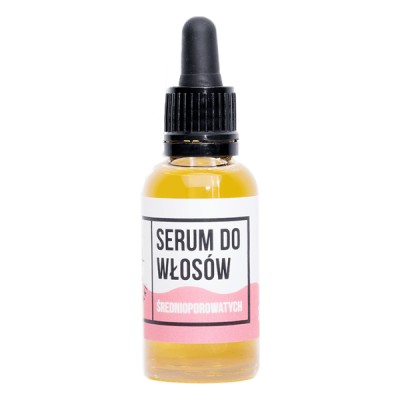 Serum do włosów średnioporowate 30ml