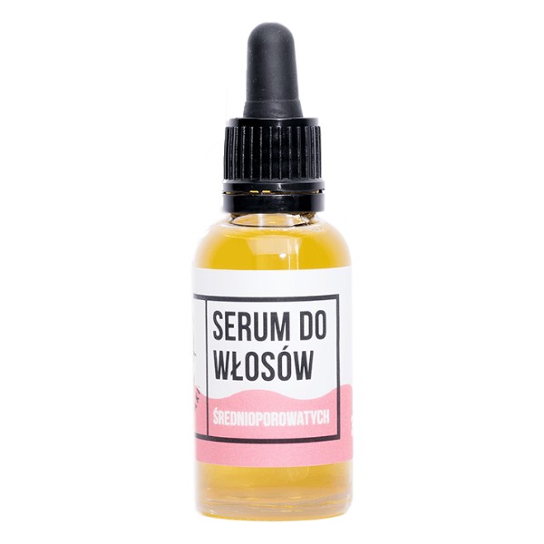 Serum do włosów średnioporowate 30ml