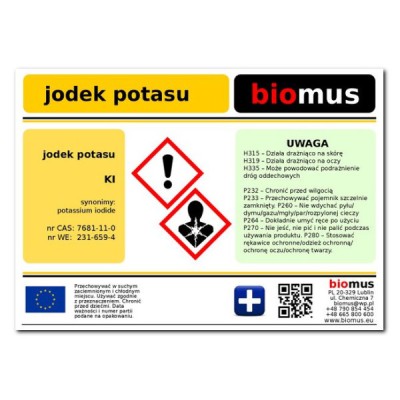 Jodek potasu (do płynu Lugola) 50g