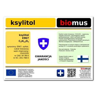 Ksylitol fiński Danisco 500g