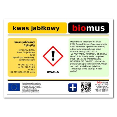 Kwas jabłkowy 250g