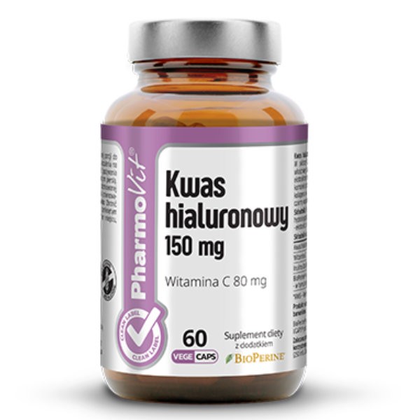 Kwas hialuronowy 150mg 60 kapsułek