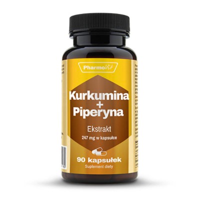 Kurkumina + Piperyna 90 kaps