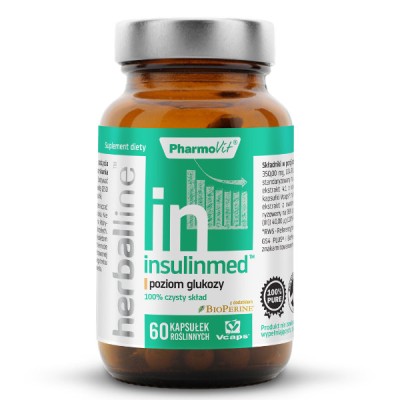 Insulinmed™ poziom glukozy 60 kaps Vcaps®
