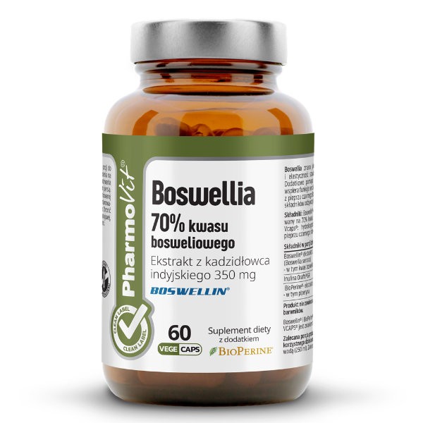 Boswellia 70% kwasu bosweliowego 60 kaps Vcaps®