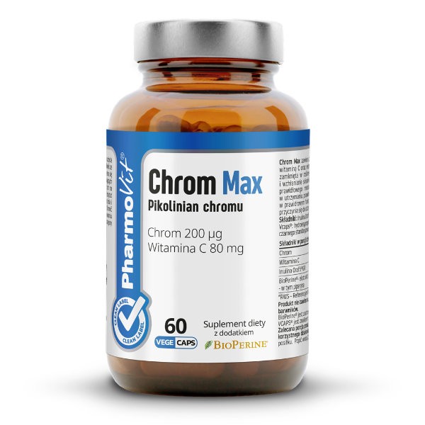 Chrom Max 200 µg 60 kaps Vcaps®