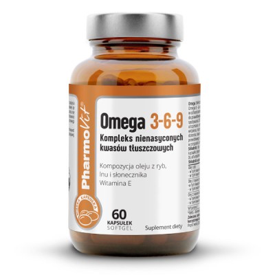 Omega 3-6-9 60 kaps Softgel