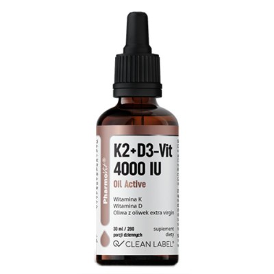 K2+D3-Vit 4000 IU Oil Active 30ml