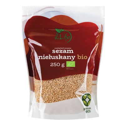 Sezam ekologiczny niełuskany BIO 250g