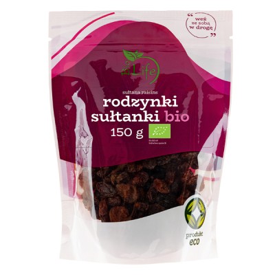 Rodzynki ekologiczne sułtanki BIO 150g